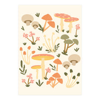 Mushrooms Pastels (Print Only)