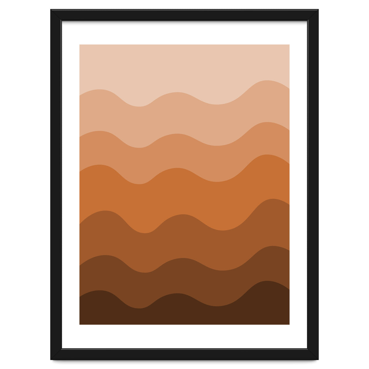 Brown gradient design