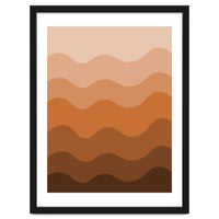 Brown gradient design