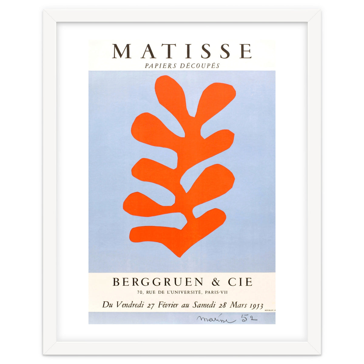Henri Matisse – Papiers découpés (1953) | Vibrant Cut-Out Art