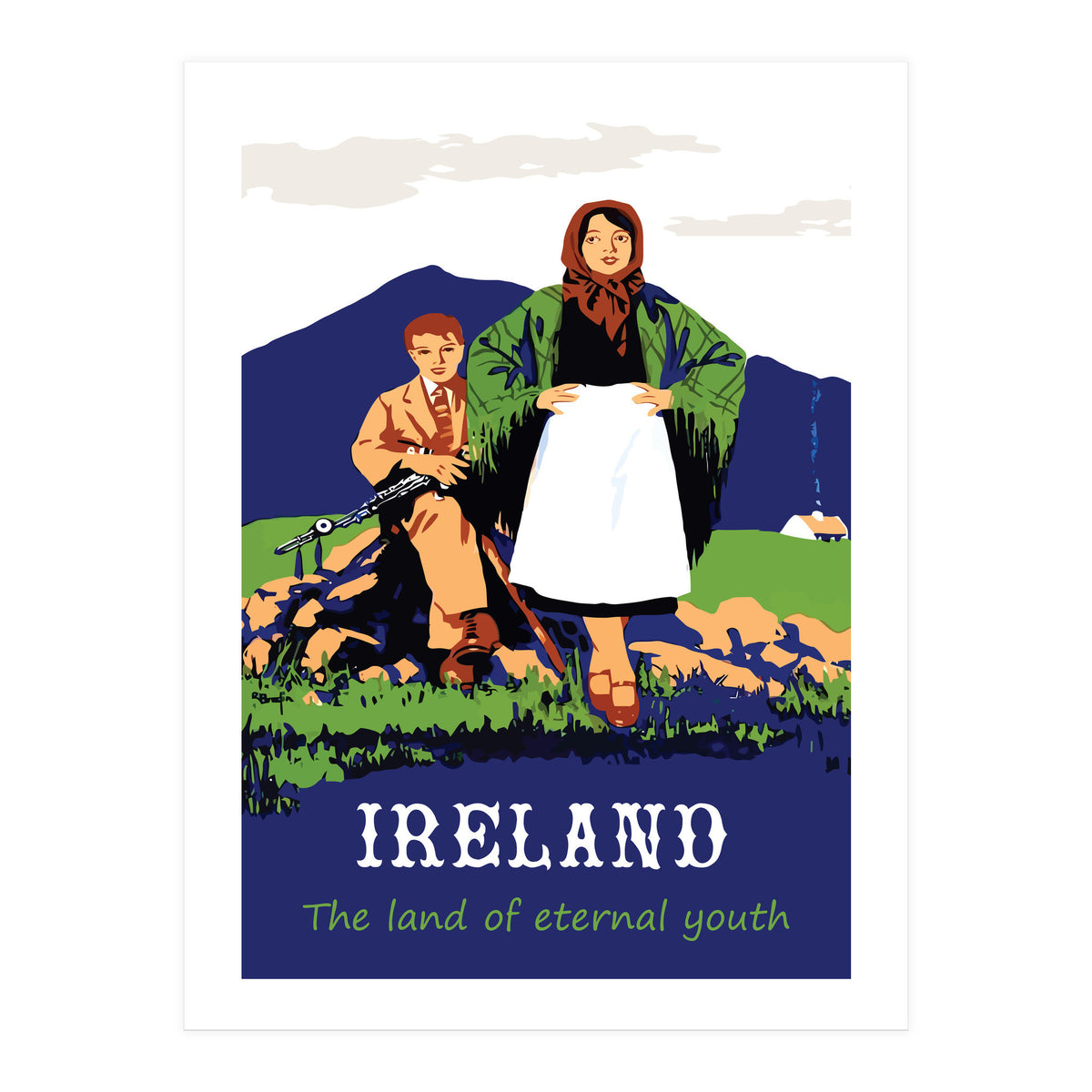 Ireland, the Land of Eternal Youth (Print Only)