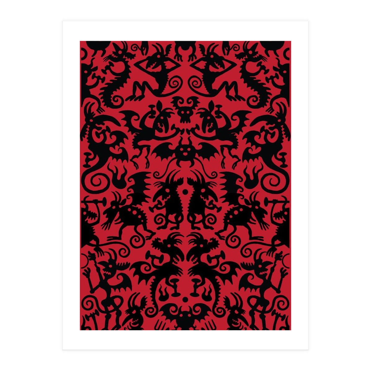 Crimson Chaos and the Symphony of the Underworld (Print Only)