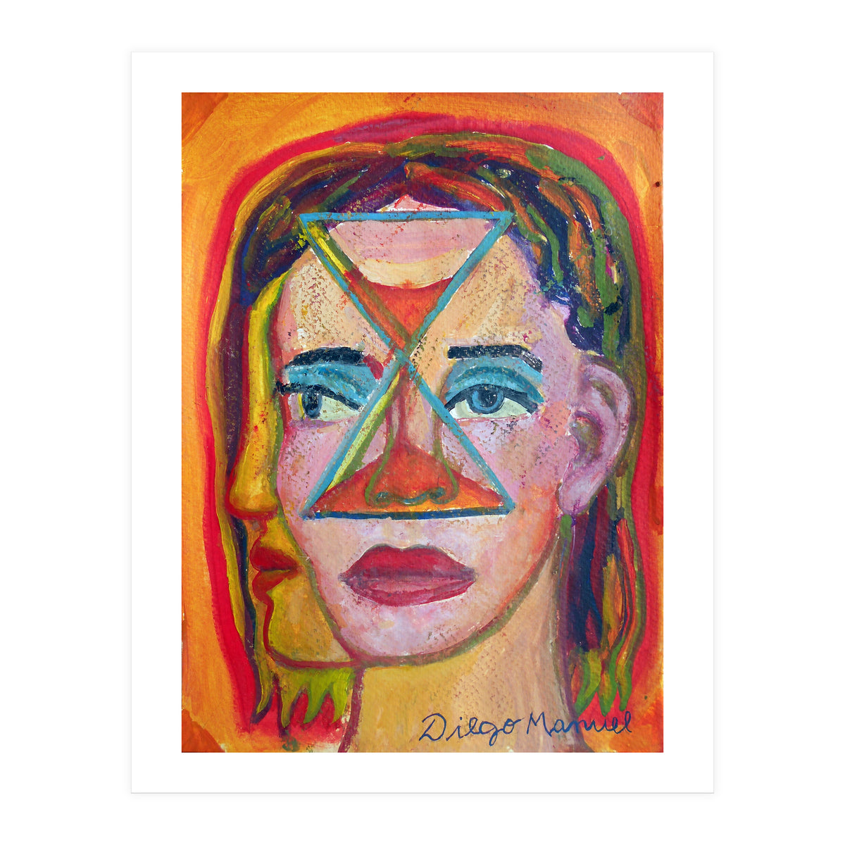 Cabeza De Mujer 15 (Print Only)