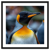 King Penguin With Water Droplets On Its Head thumbnail
