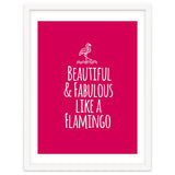 Beautiful and fabulous like a flamingo thumbnail