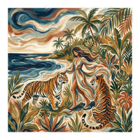 Roaming With Tigers (Print Only)