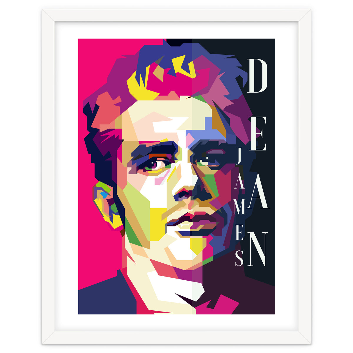 James Dean 60s Hollywood Movies Pop Art Wpap