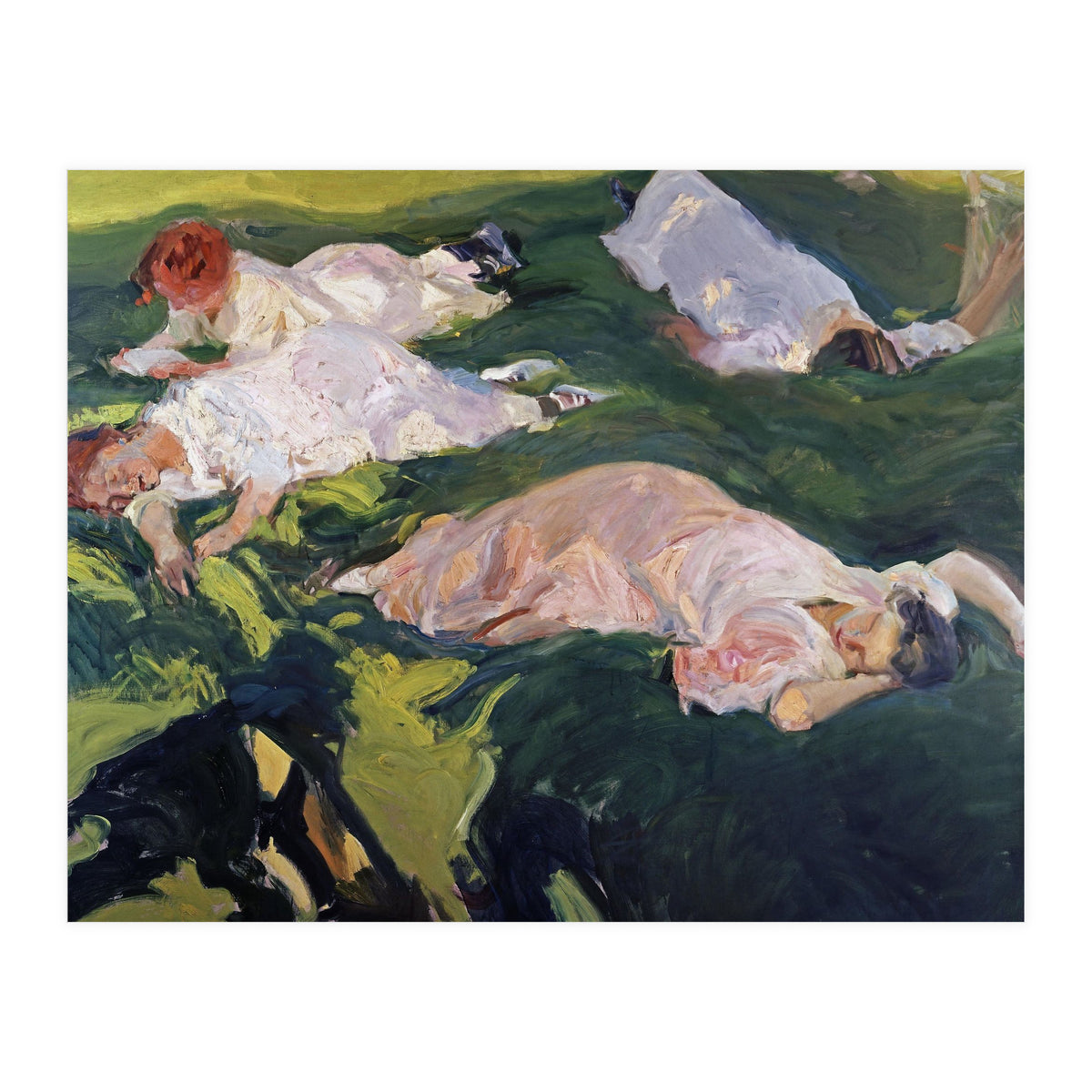 The Siesta - 1912 - 200x201 cm - oil on canvas. (Print Only)