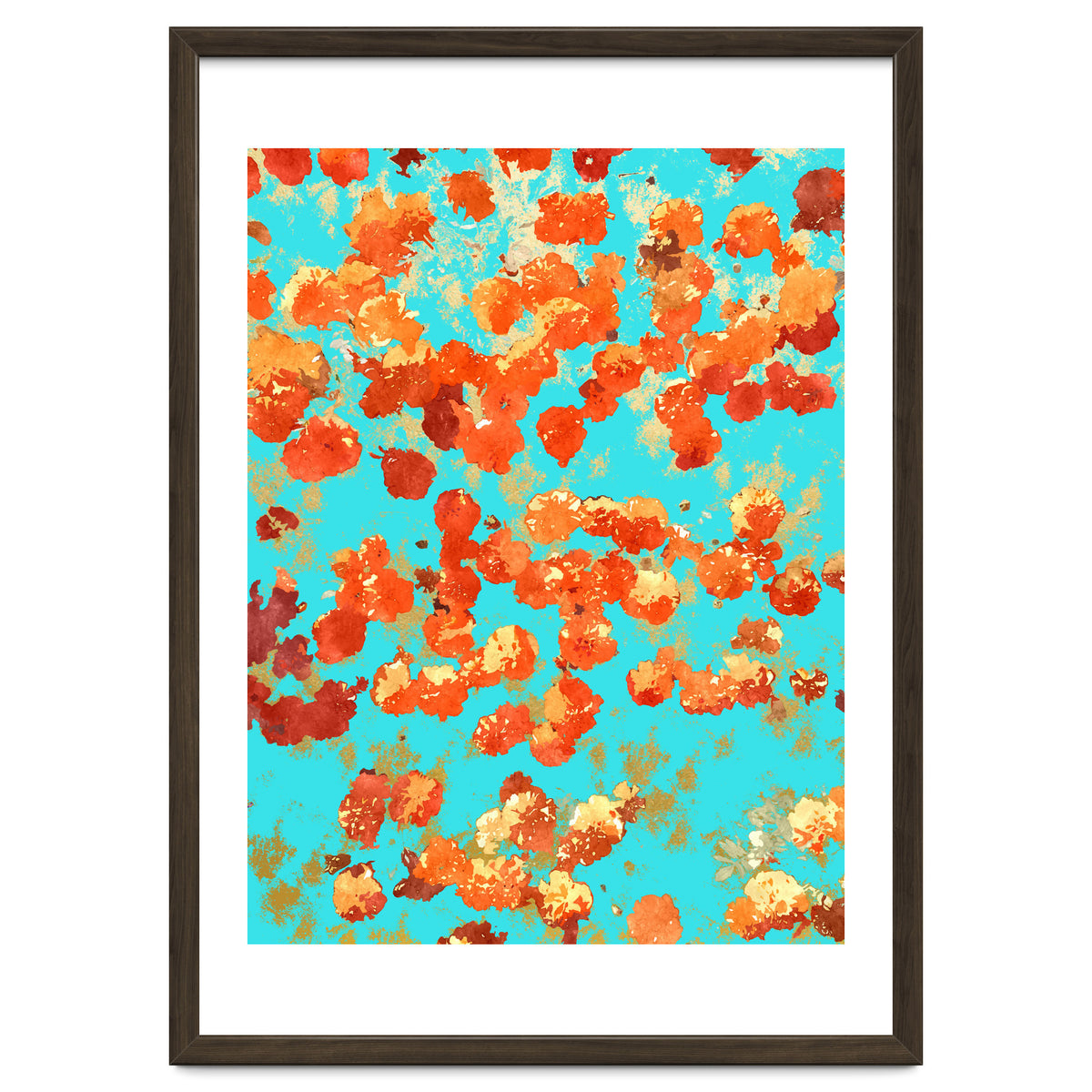 Teal Decor #society6