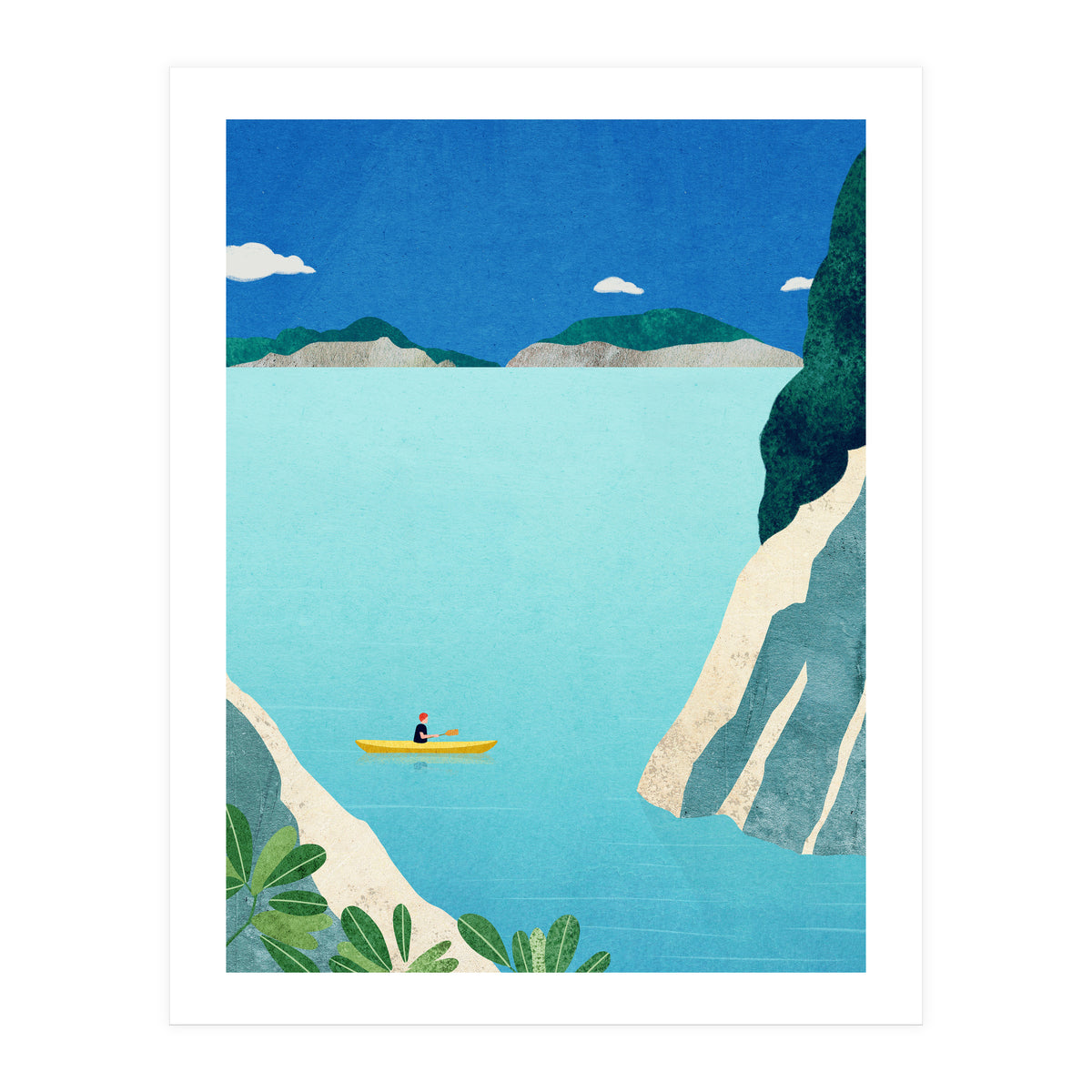 Ocean Kayak (Print Only)