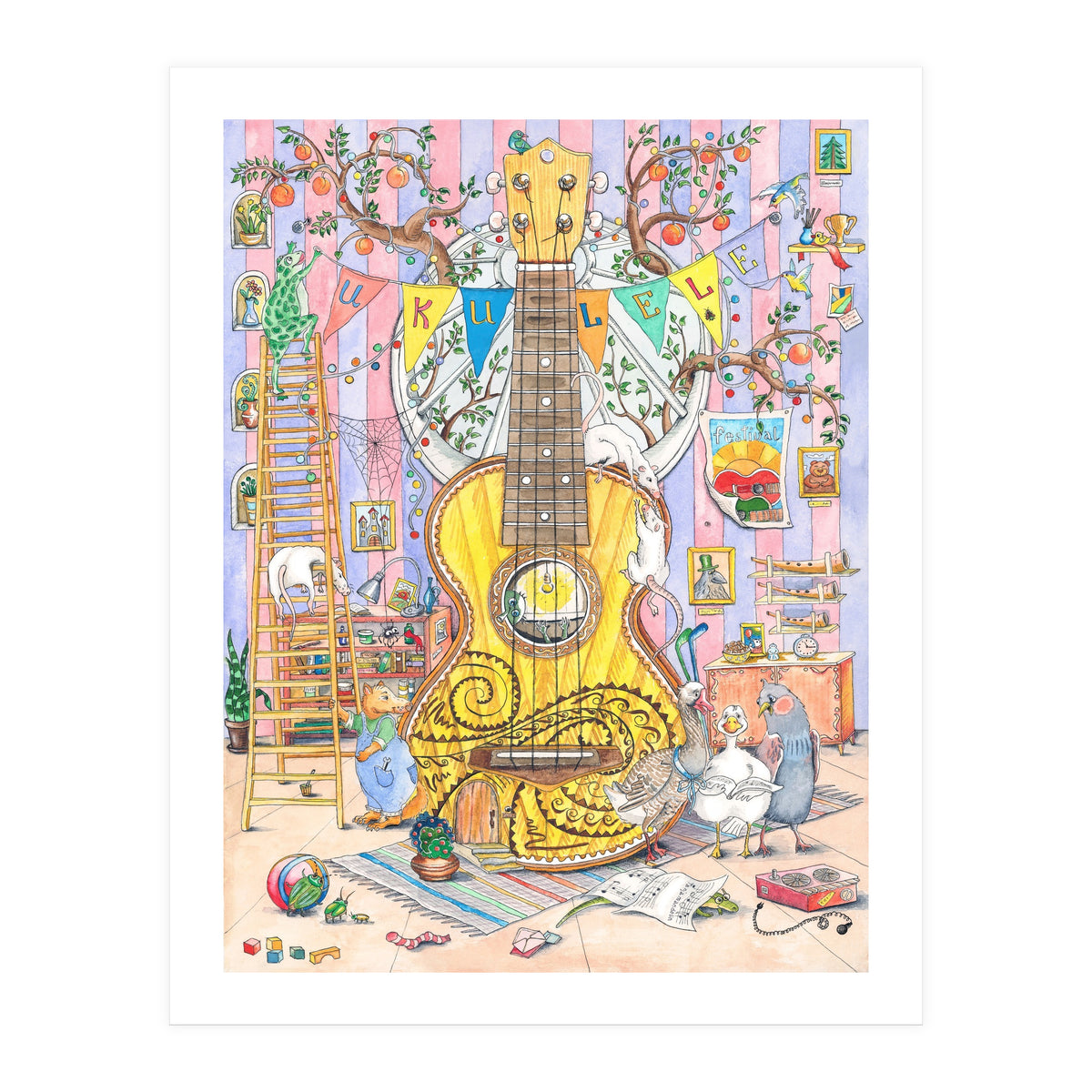 Musical Instruments - Ukulele (Print Only)