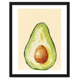 Avocado Half, Fresh Food Kitchen Art thumbnail