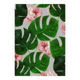 Monstera & Rose Pattern (Print Only) thumbnail