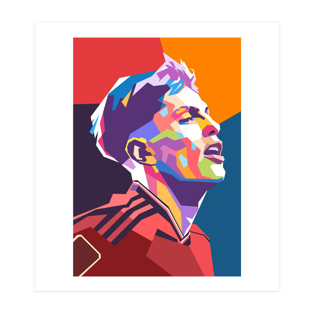 Alejandro Garnacho art (Print Only)