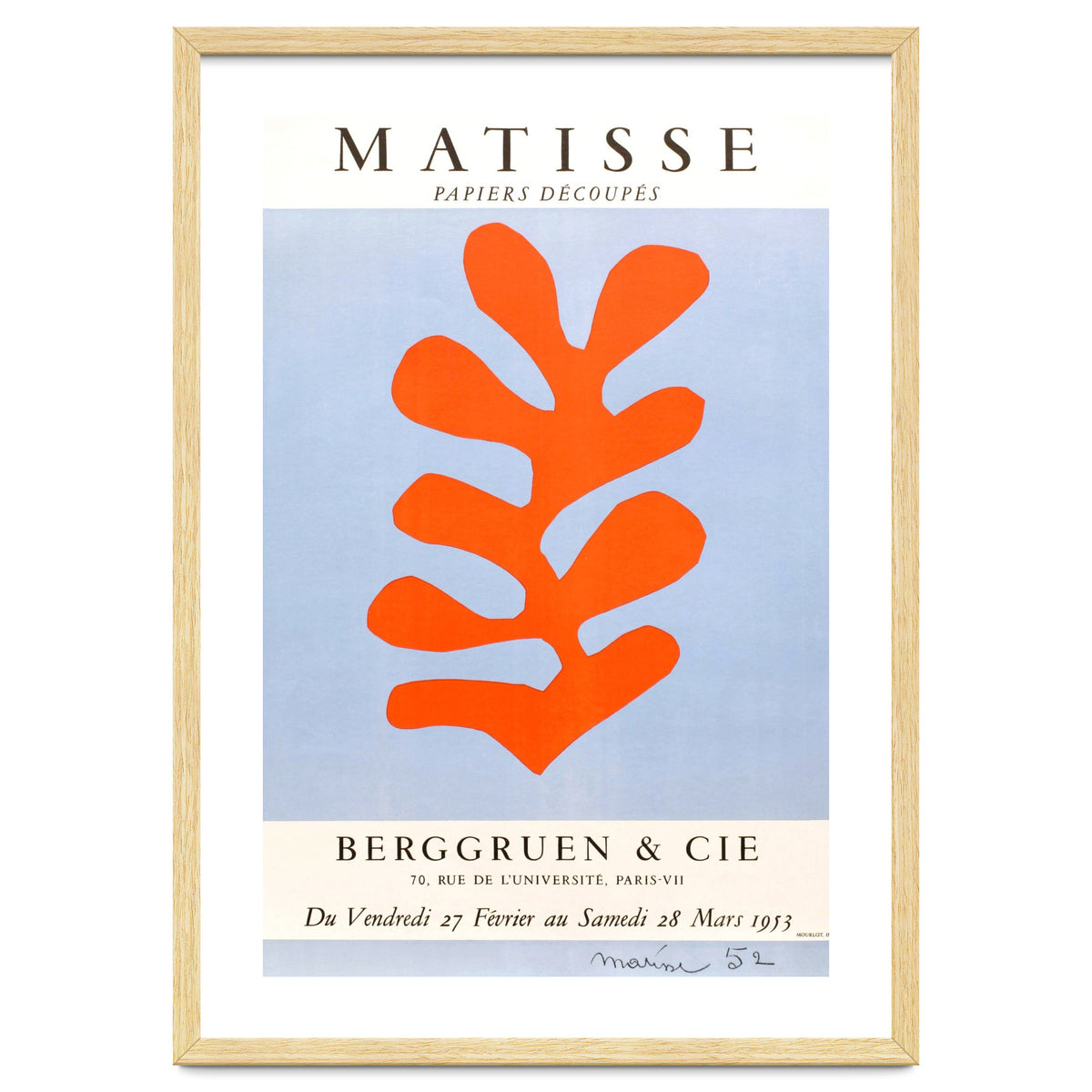 Henri Matisse – Papiers découpés (1953) | Vibrant Cut-Out Art