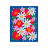 Bold Colourful Flowers (Print Only) thumbnail