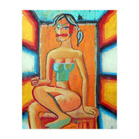 Mujer En La Silla 16 (Print Only)