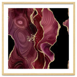 Burgundy & Gold Glitter Agate Texture 01 thumbnail