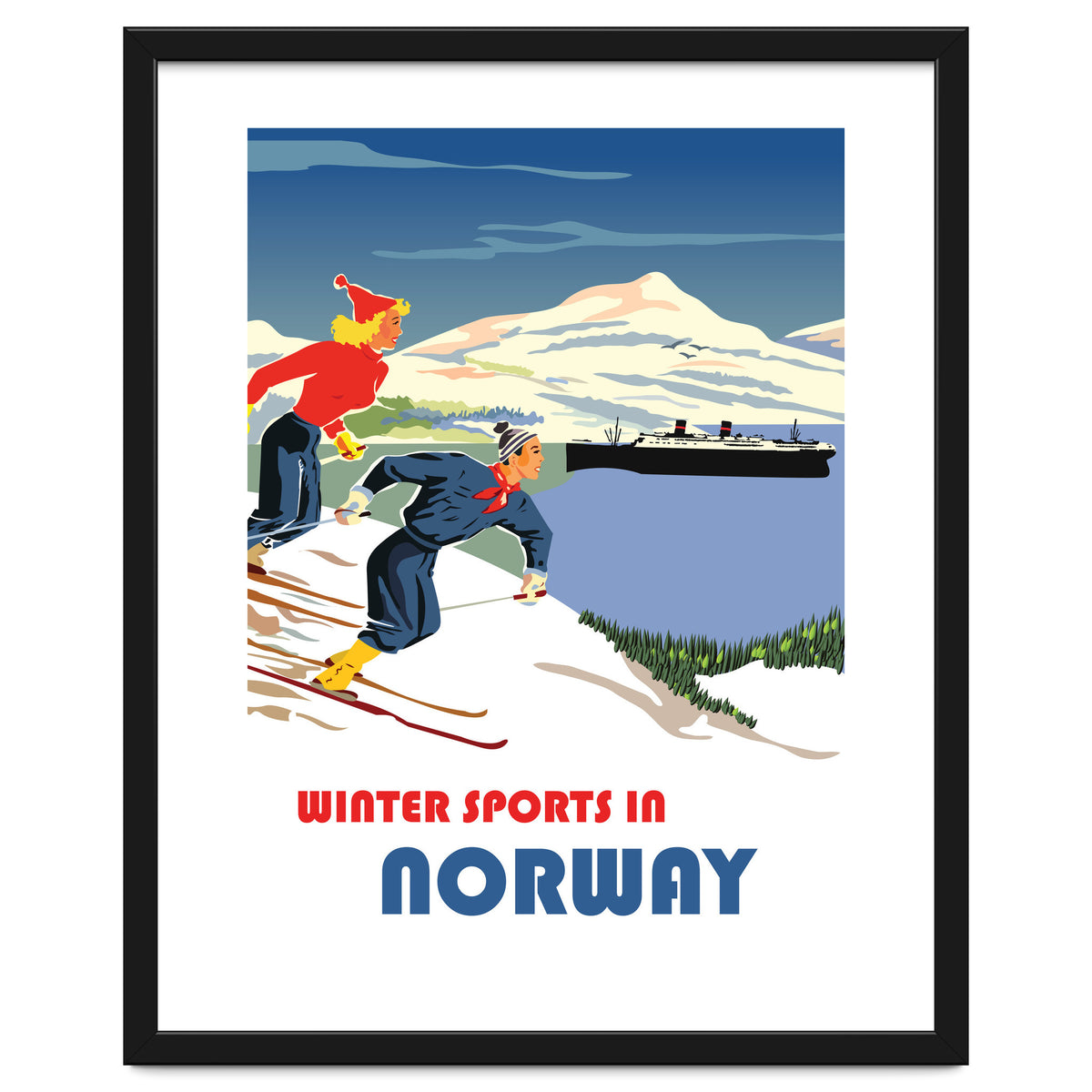 Winter Sports In Norway