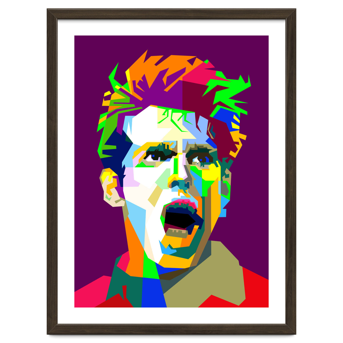 Ricardo Kaka Brazilian Football Pop Art WPAP