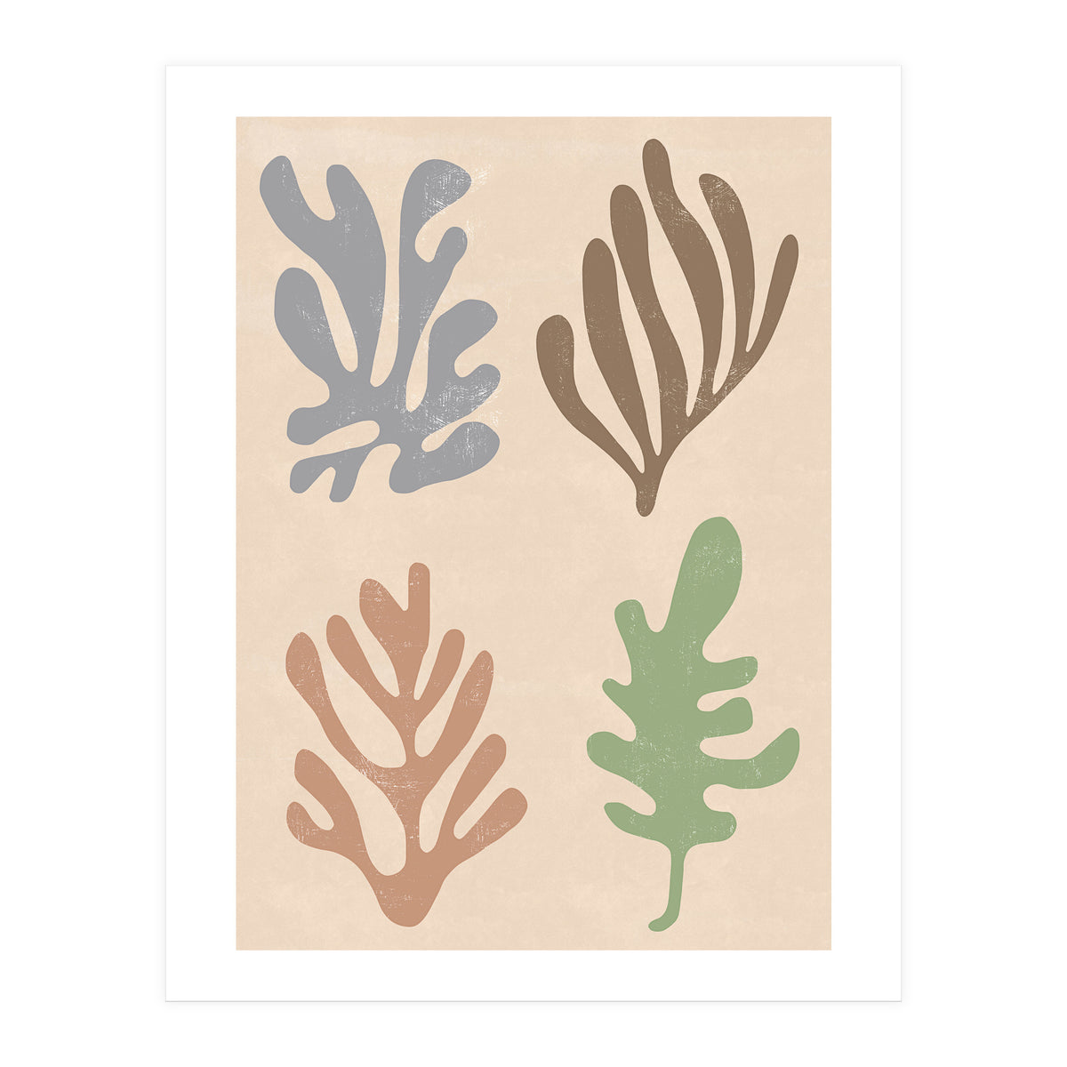 Matisse Leaves III (Print Only)