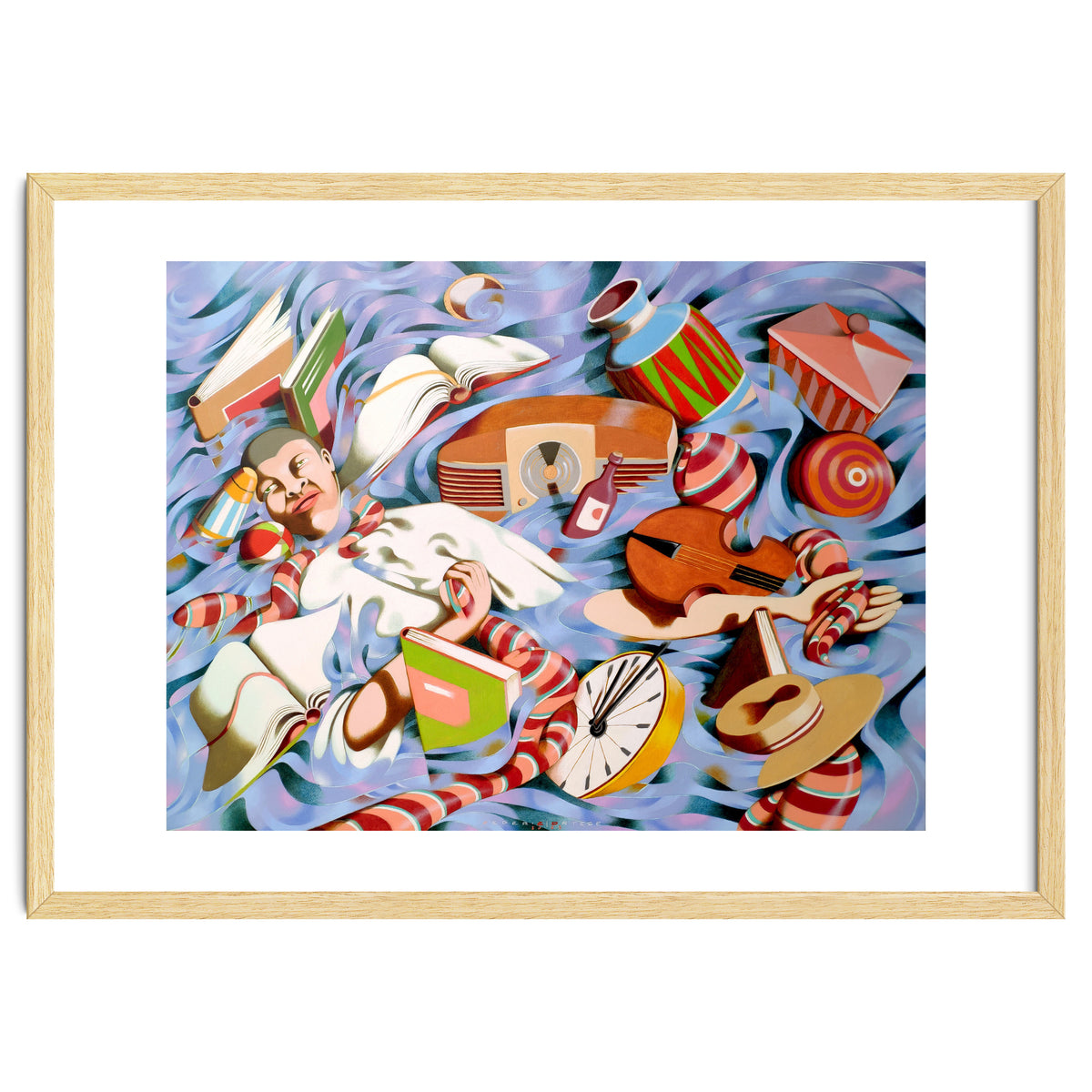 And finally the flood comes