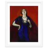 The Blue Dress. Date: 1911. Dimensions: 146.2 cm x 114.4 cm, 161.0 cm x 129.4 cm. thumbnail