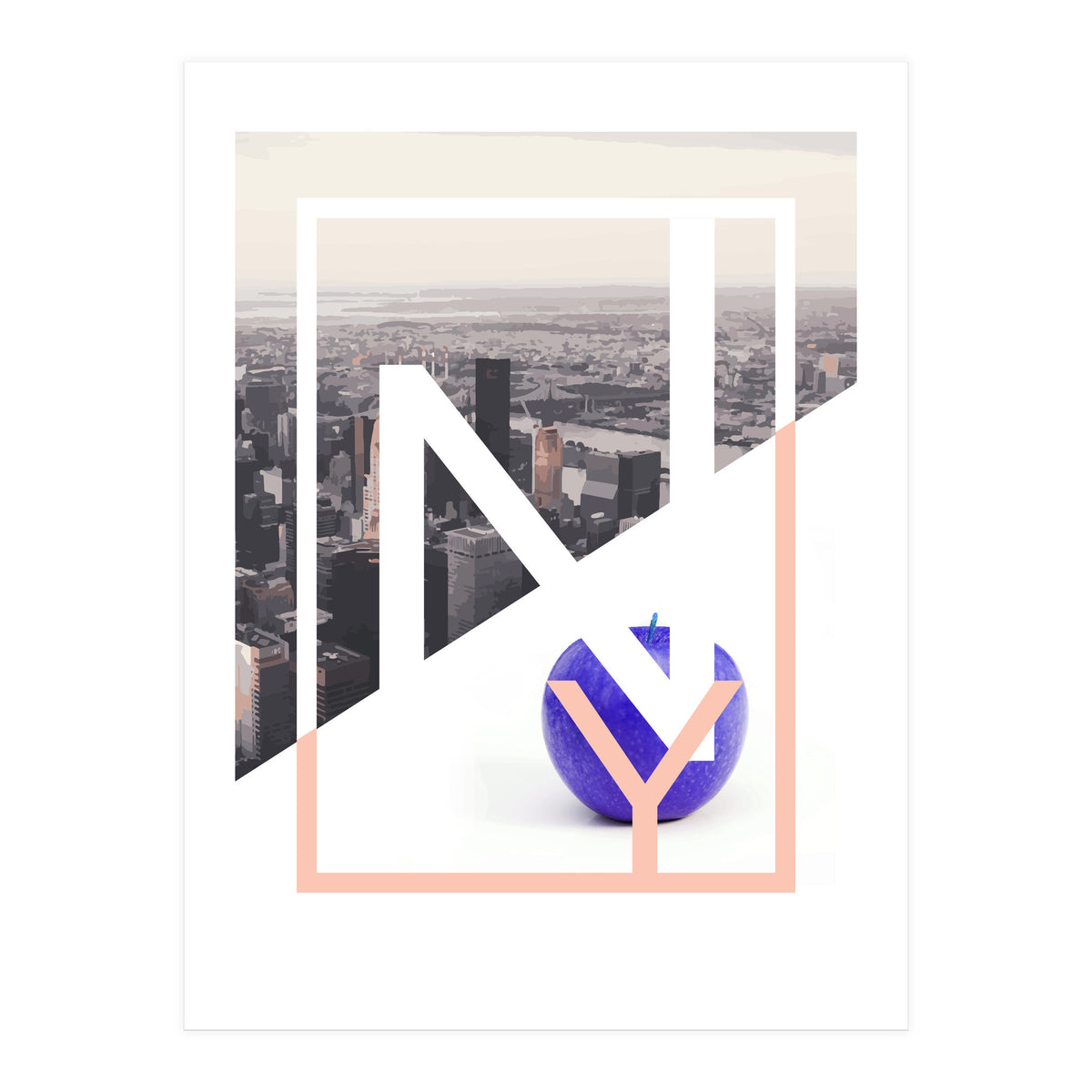 Ny The Big Apple (Print Only)
