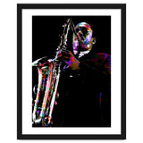 John Coltrane American Jazz Saxophonist Colorful thumbnail