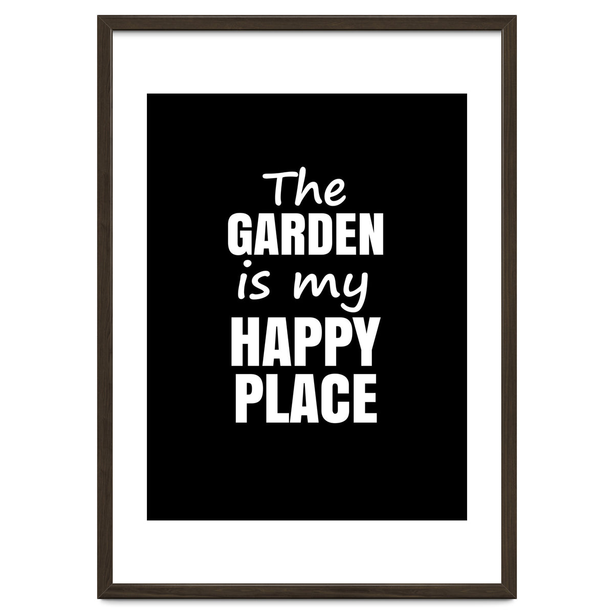The Garden Is My Happy Place Fy