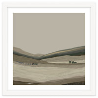 Muted Landscape oil painting