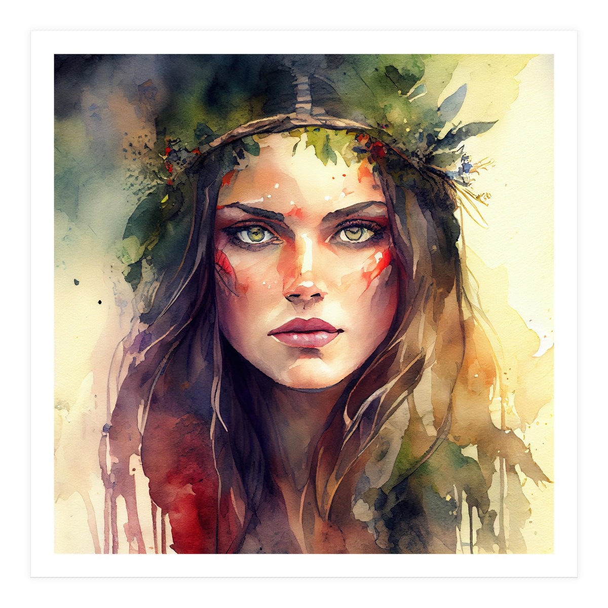 Watercolor Druid #1 (Print Only)