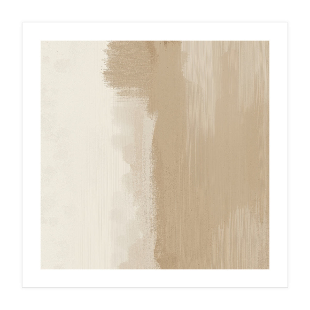 Lucid Origin Luxury Minimalist Abstract Warm Beige And Taupe Textured Soft Layered Brush Stro 0 3 (Print Only)