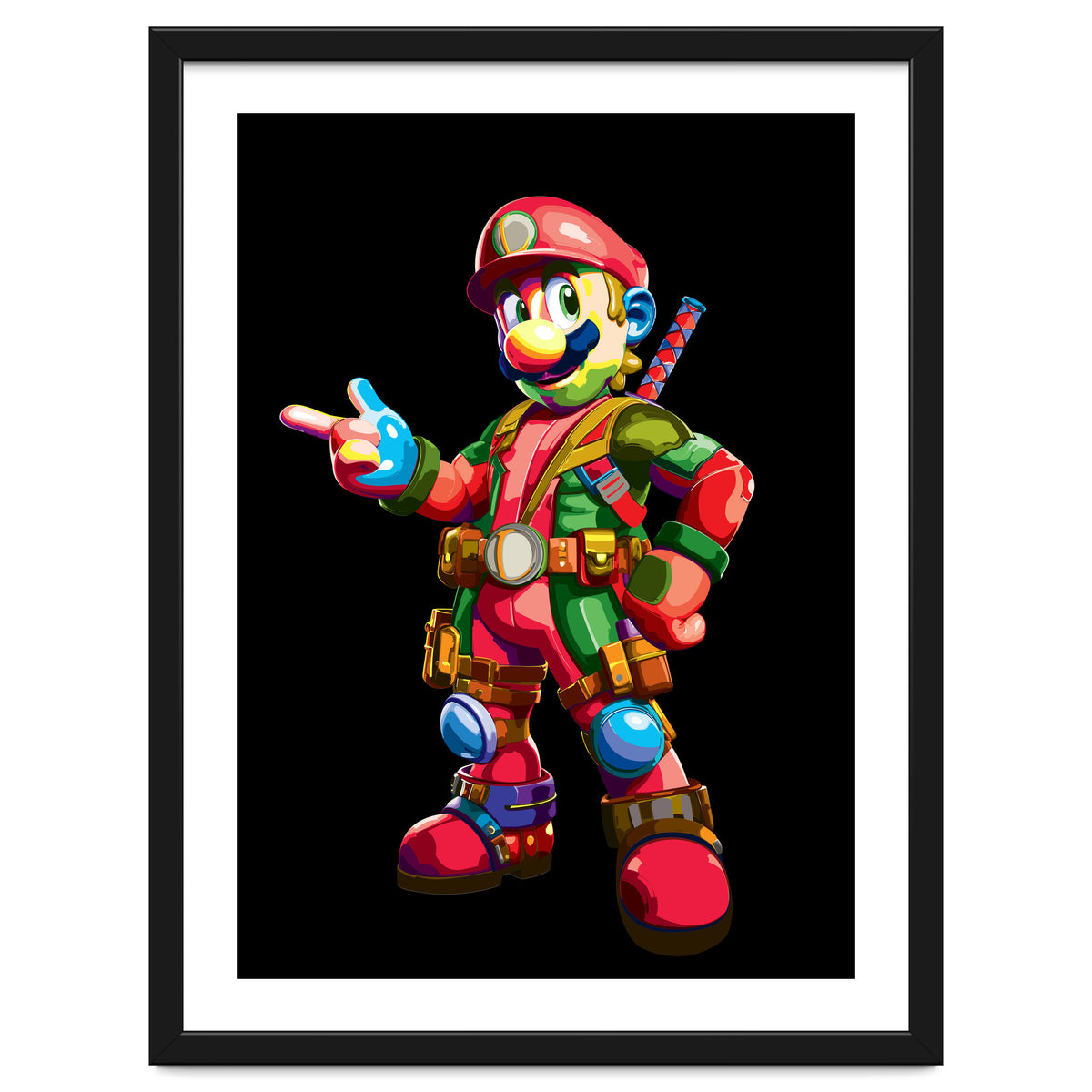 Mario Bros Action Fight Game 1