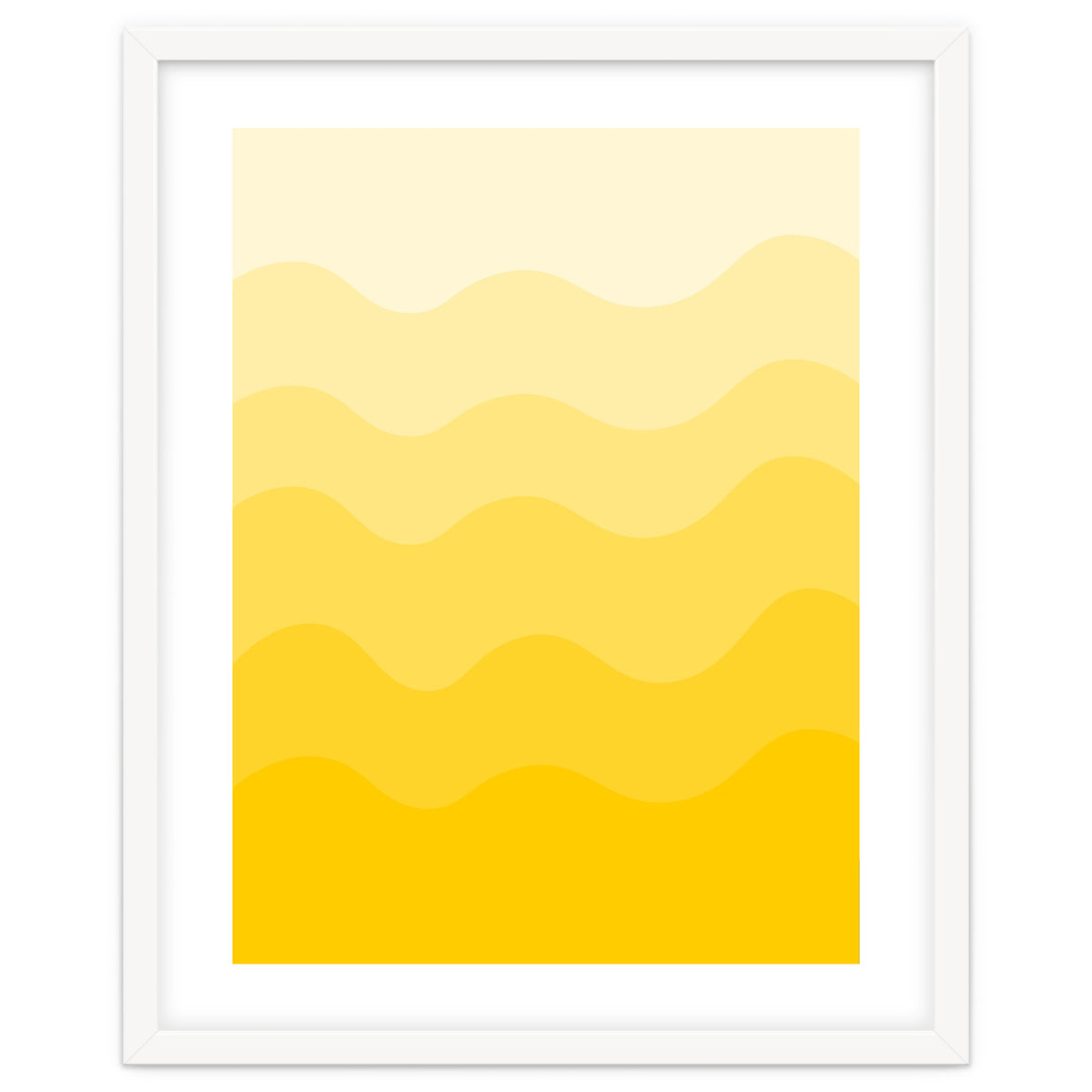 Yellow gradient design