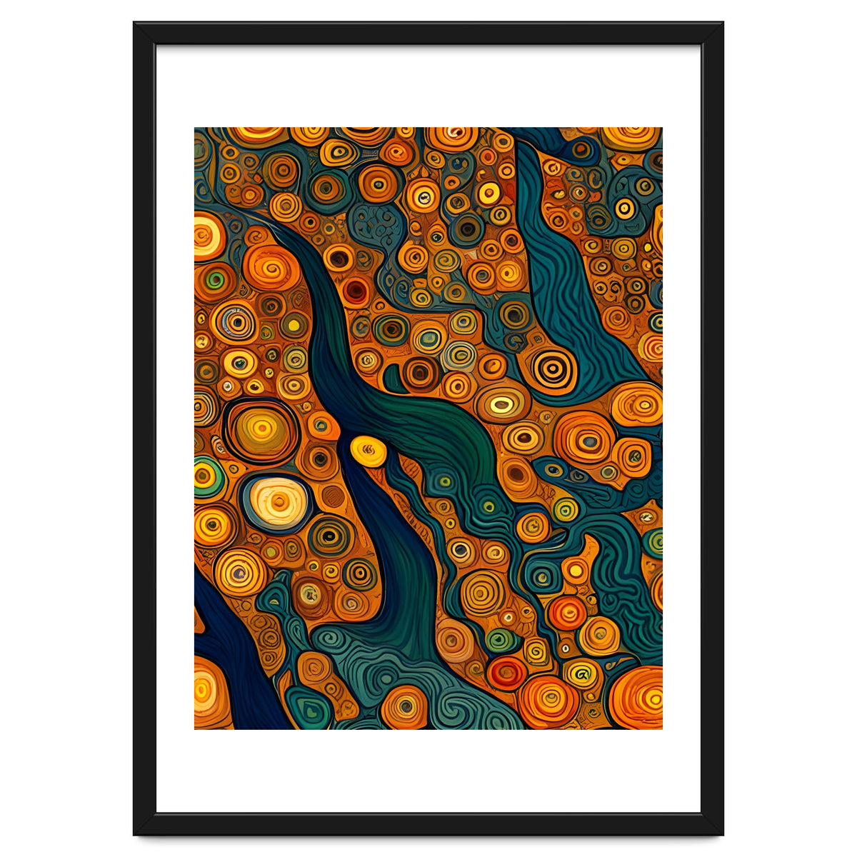 Artificial Masterworks - Klimt van Gogh