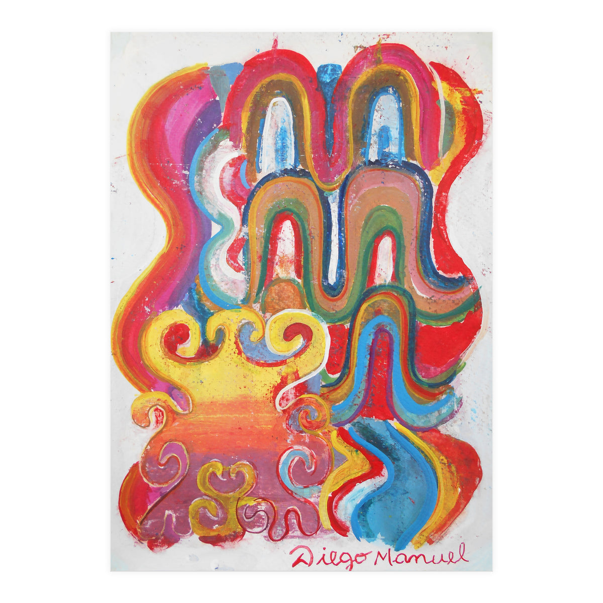 Abstracto Pop 1 (Print Only)