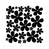 Black Flowers Pattern (Print Only) thumbnail