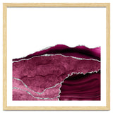 Burgundy & Silver Agate Texture 14 thumbnail