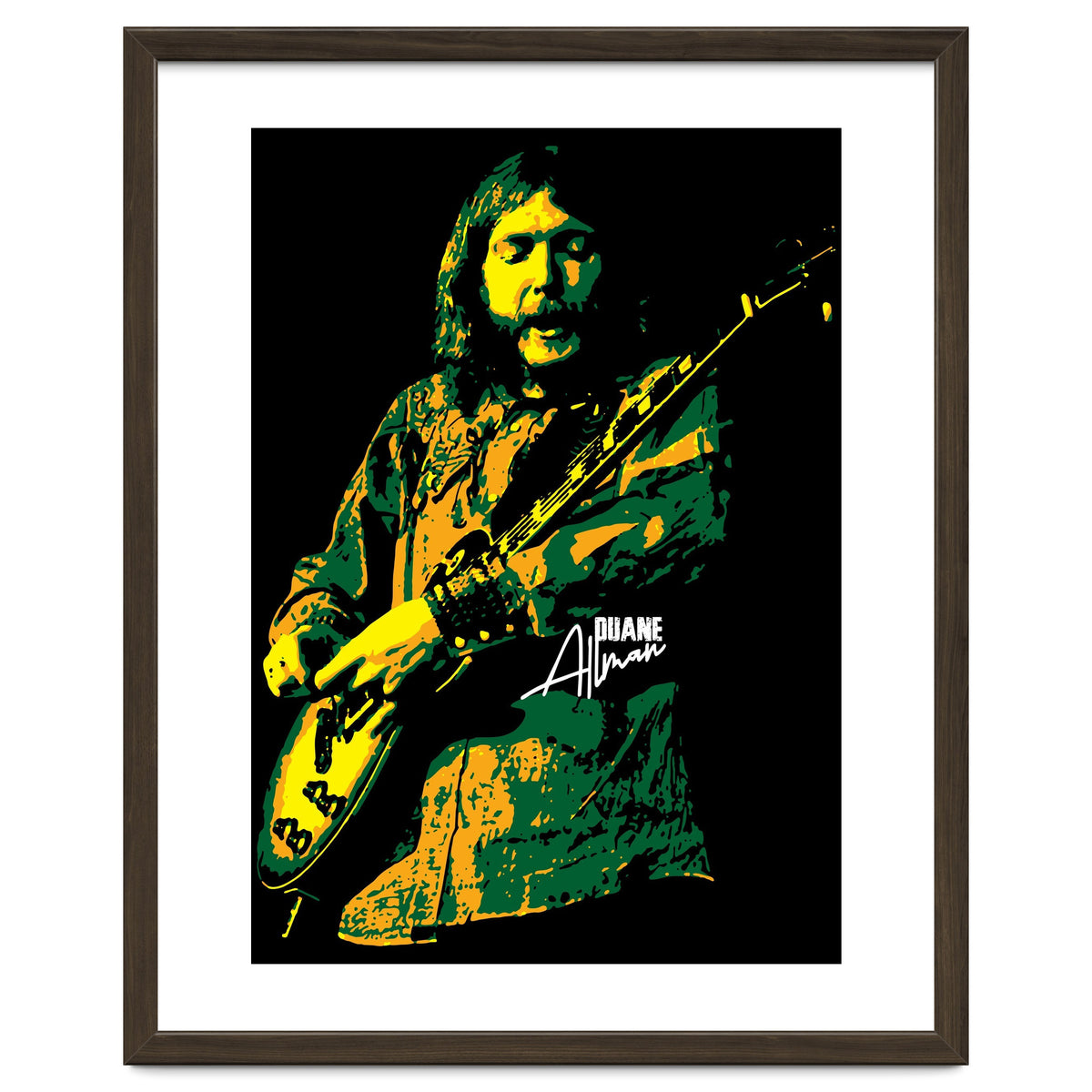 Duane Allman American Rock and Blues Guitarist