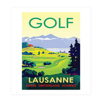 Golf in Lausanne, Switzerland (Print Only)