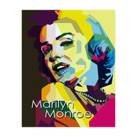 Marilyn Monroe Beauty Actress Pop Art Wpap (Print Only)