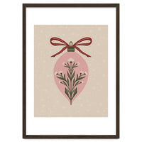 Christmas Floral Globe