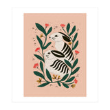 Hares Among Flowers (Print Only) thumbnail