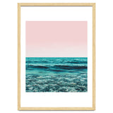 Ocean Love | Sea Beach Sand Waves Photography | Blush Nature Scenic Travel Island Digital thumbnail