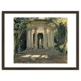THE VILLA ADRIANA OF TIVOLI (ROME) - 1926 - OIL ON CANVAS - 0.60 X 0.70 M. thumbnail