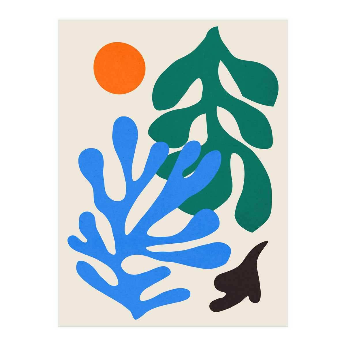 Floral matisse 6 (Print Only)