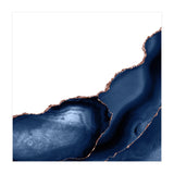 Navy & Rose Gold Agate Texture 22 (Print Only) thumbnail