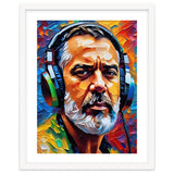 Man In Headphones Art thumbnail