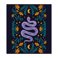 Mystical Series - Purple Snake (Print Only)